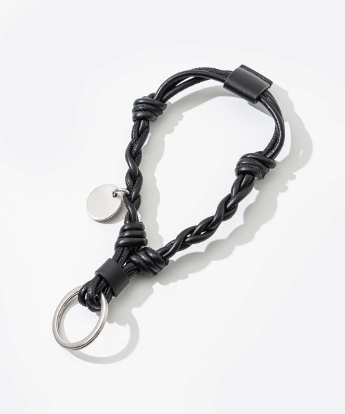 Jil Sander(ジル・サンダー)/ジルサンダー JIL SANDER J26VL0008 P5452 キーホルダー メンズ レディース キーストラップ TANGLE KEYRING ブラック/img01