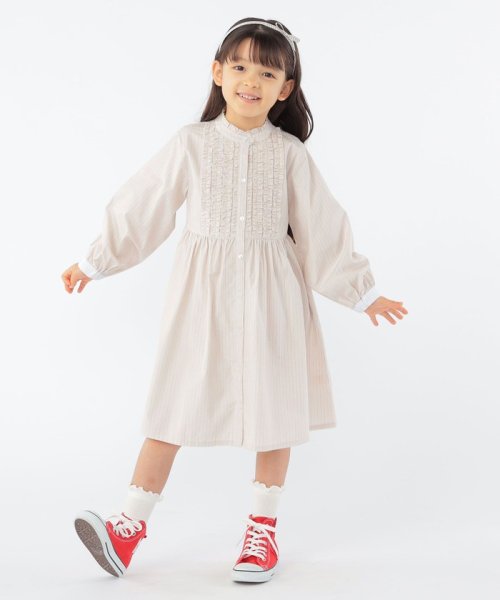 SHIPS KIDS(シップスキッズ)/SHIPS KIDS:100～130cm / フリル シャツ ワンピース/img04