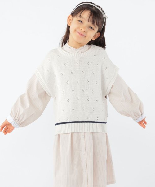 SHIPS KIDS(シップスキッズ)/SHIPS KIDS:100～130cm / フリル シャツ ワンピース/img08