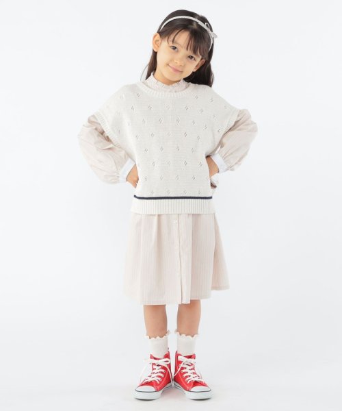 SHIPS KIDS(シップスキッズ)/SHIPS KIDS:100～130cm / フリル シャツ ワンピース/img11