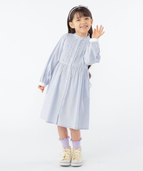 SHIPS KIDS(シップスキッズ)/SHIPS KIDS:100～130cm / フリル シャツ ワンピース/img15