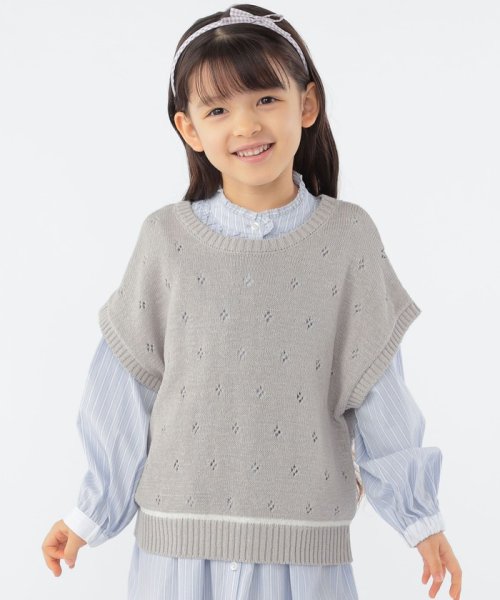 SHIPS KIDS(シップスキッズ)/SHIPS KIDS:100～130cm / フリル シャツ ワンピース/img19