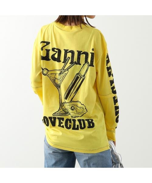 GANNI(ガニー)/GANNI ロンT Light Jersey Layered Long Sleeve T Shirt/img04