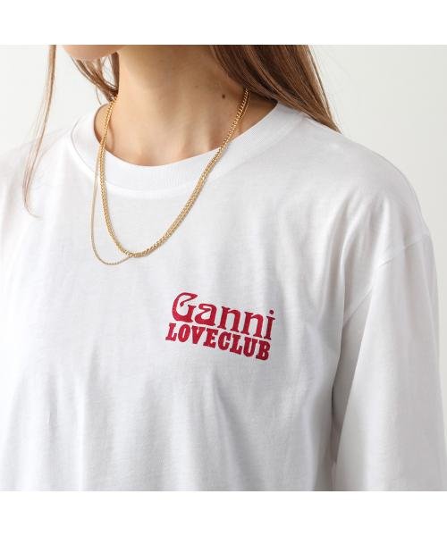 GANNI(ガニー)/GANNI ロンT Light Jersey Layered Long Sleeve T Shirt/img08