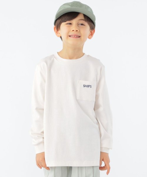 SHIPS KIDS(シップスキッズ)/SHIPS KIDS:100～130cm / SHIPS ロゴ 長袖 TEE/img02