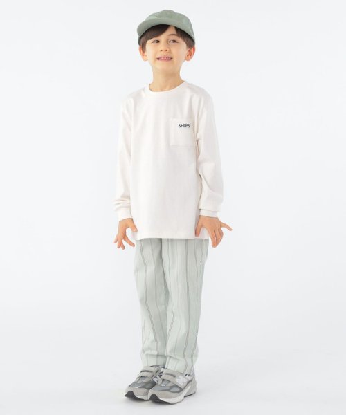 SHIPS KIDS(シップスキッズ)/SHIPS KIDS:100～130cm / SHIPS ロゴ 長袖 TEE/img04