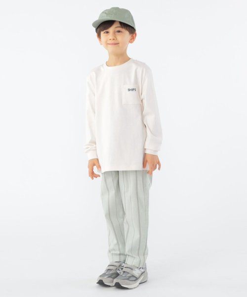 SHIPS KIDS(シップスキッズ)/SHIPS KIDS:100～130cm / SHIPS ロゴ 長袖 TEE/img05