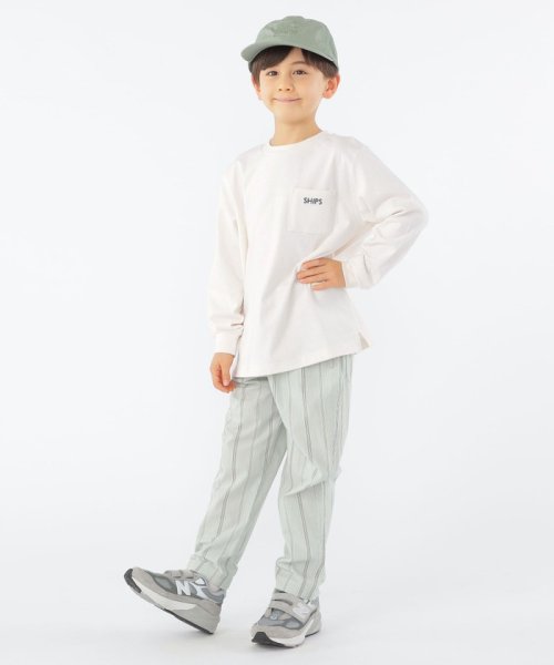 SHIPS KIDS(シップスキッズ)/SHIPS KIDS:100～130cm / SHIPS ロゴ 長袖 TEE/img08