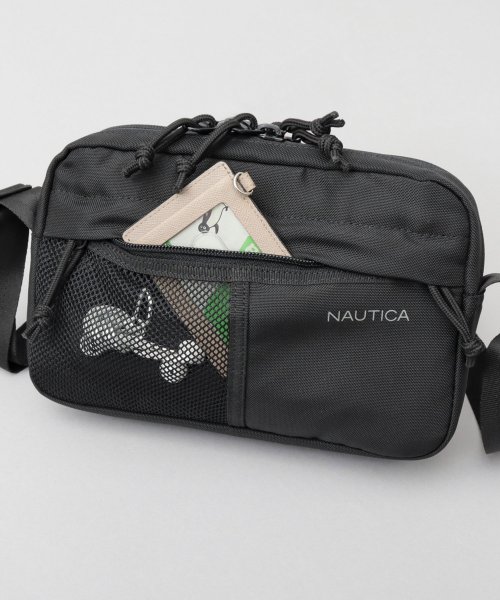 AMS SELECT(エーエムエスセレクト)/NAUTICA ノーティカ ショルダーバッグ ミニショルダー 横型 ナイロン/img11