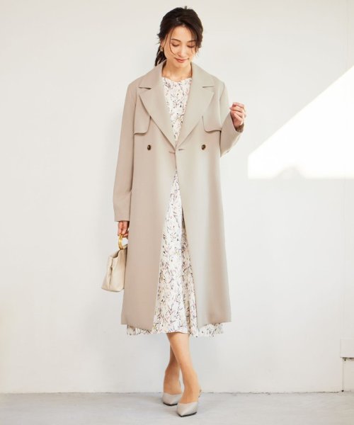 トロトレンチロング丈 コート 