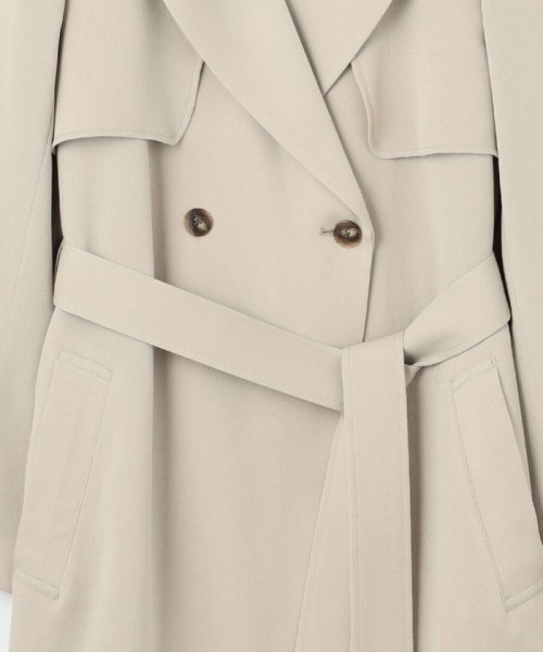 トロトレンチロング丈 コート 