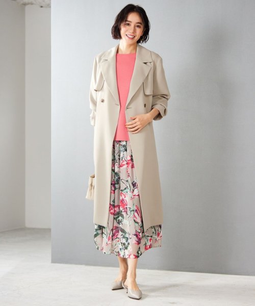 トロトレンチロング丈 コート 