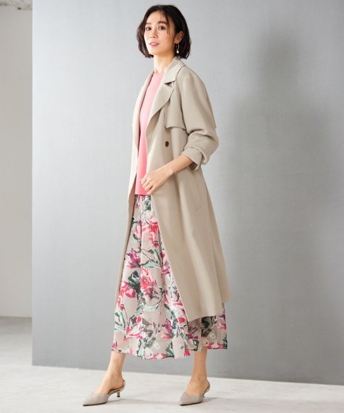 トロトレンチロング丈 コート 