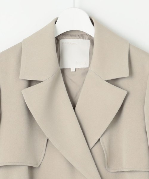 トロトレンチロング丈 コート 