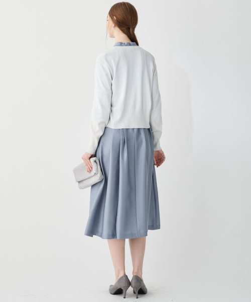 【APPLAUDIR】ノーブルサテン レースコンビドレス APPLAUDIR アプロディール ノーブルサテン 品番