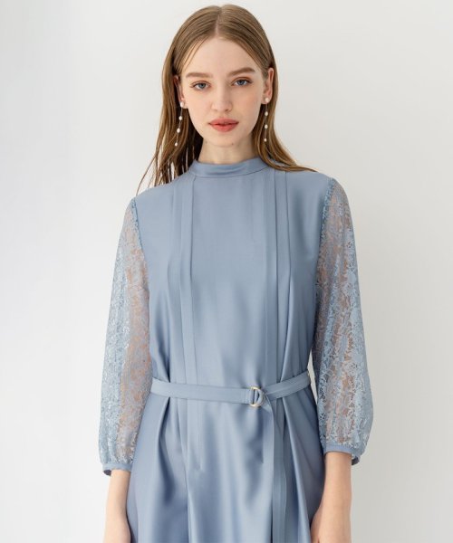 【APPLAUDIR】ノーブルサテン レースコンビドレス APPLAUDIR アプロディール ノーブルサテン 品番