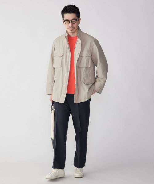 SHIPS: ライト ナイロン 中綿 M－65 ミリタリー ブルゾン 