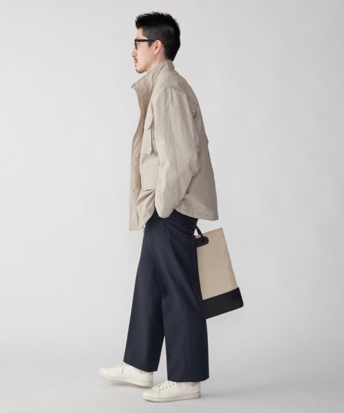 SHIPS: ライト ナイロン 中綿 M－65 ミリタリー ブルゾン 