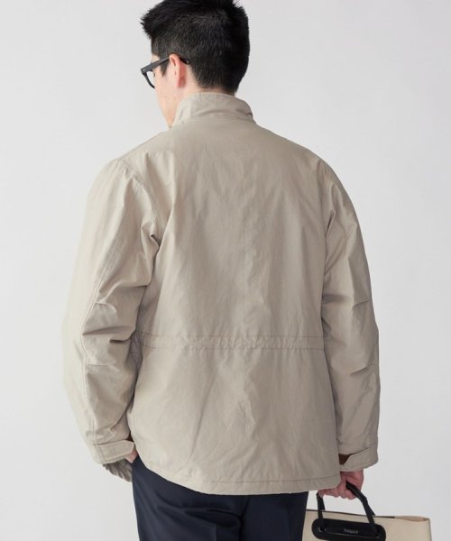 SHIPS: ライト ナイロン 中綿 M－65 ミリタリー ブルゾン 