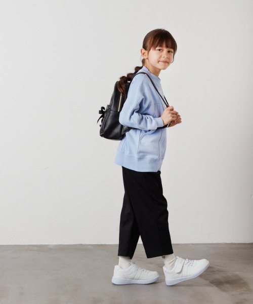 a.v.v(KID'S)(アー・ヴェ・ヴェキッズ)/[KIDS]フェイクレザーレースアップリボンリュック/img11