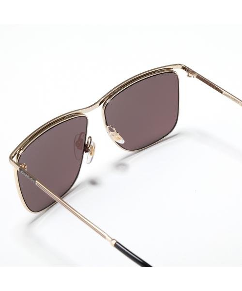 GUCCI サングラス GG0821S スクエア型 ロゴ GUCCI サングラス GG0821S スクエア型