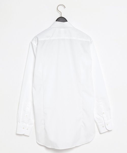 D'URBAN(ダーバン)/ホワイトブロードドレスシャツ(スナップダウン)/img01