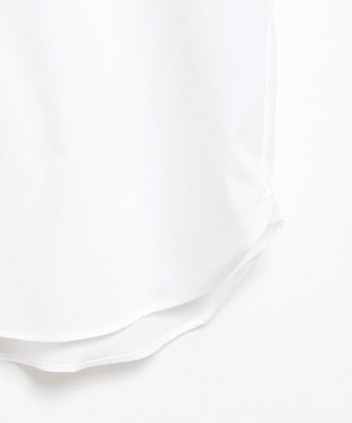 D'URBAN(ダーバン)/ホワイトブロードドレスシャツ(スナップダウン)/img04