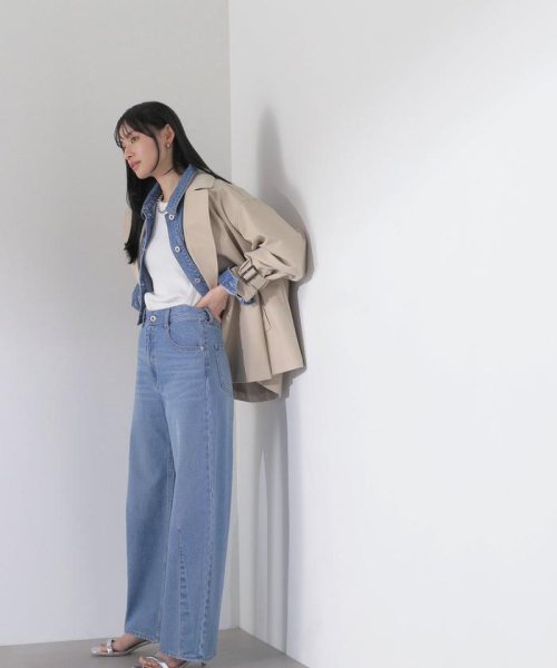 NATURAL BEAUTY BASIC(ナチュラルビューティーベーシック)/バレルラインデニムパンツ　24SS/img25