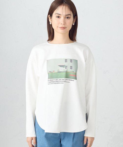 COMME CA ISM (コムサイズム（レディス）)/フォトプリントＴシャツ/img10