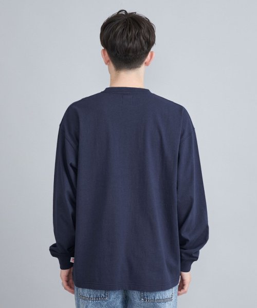 coen(coen)/ワンポイントベア刺繍ロングスリーブTシャツ/img21