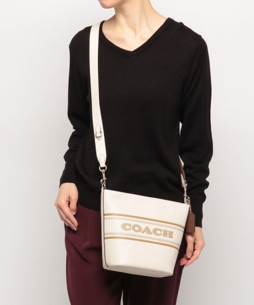 COACH(コーチ)/コーチ CH248 ショルダーバッグ ロゴ ローガン ダッフル レディース/img06