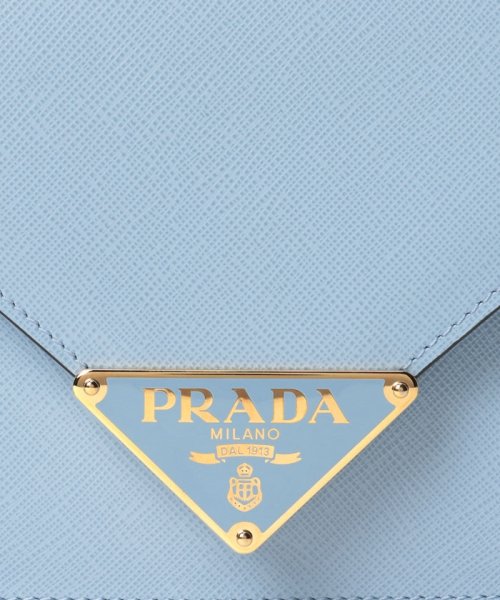 PRADA(プラダ)/【PRADA】プラダ  ENVELOPE エンベロープ ショルダーバッグ レザー レディース 1BD318VCTONZV ブルー/img04