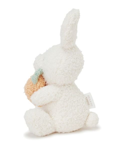 gelato pique Kids＆Baby(gelato pique Kids＆Baby)/【ラッピング済み】【BABY】ベビモコ5ボーダーブランケット＆うさぎラトルSET/img09