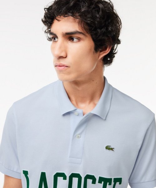 LACOSTE Mens(ラコステ　メンズ)/オーバーサイズネームプリントポロシャツ/img01