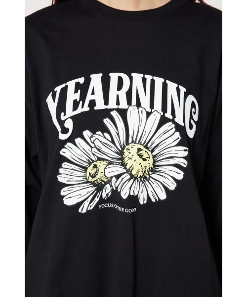 RODEO CROWNS WIDE BOWL(ロデオクラウンズワイドボウル)/YEARNING FLOWER L/S Tシャツ/img14