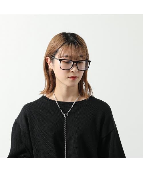 SAINT LAURENT メガネ SL 263 スクエア型 ロゴ SAINT LAURENT メガネ SL スクエア型