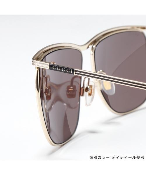 GUCCI サングラス GG0821S スクエア型 ロゴ GUCCI サングラス GG0821S スクエア型