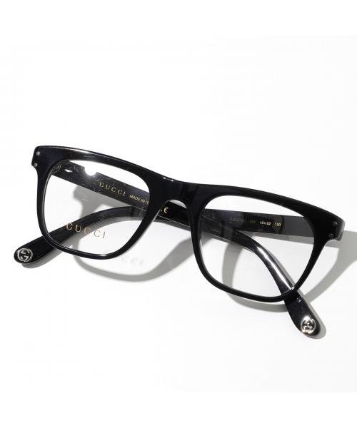 GUCCI メガネ GG0476O ウェリントン型 ロゴ GUCCI メガネ GG0476O ウェリントン型