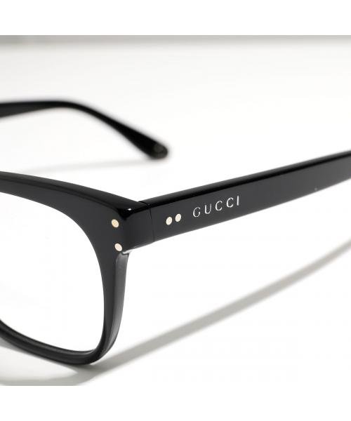 GUCCI メガネ GG0476O ウェリントン型 ロゴ GUCCI メガネ GG0476O ウェリントン型