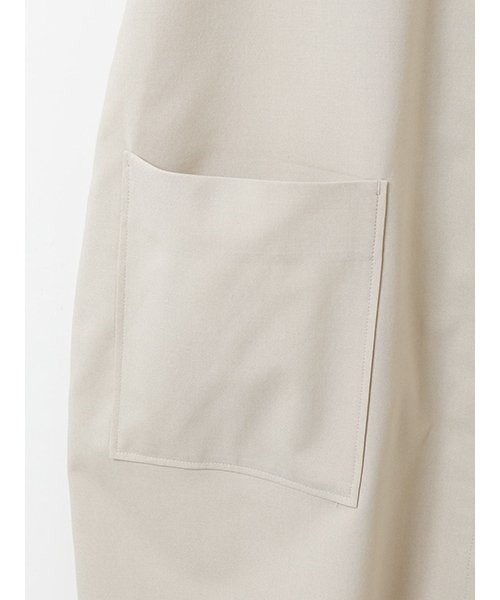 mizuiro ind フロントフライコクーンジレ 