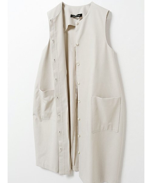 mizuiro ind フロントフライコクーンジレ 