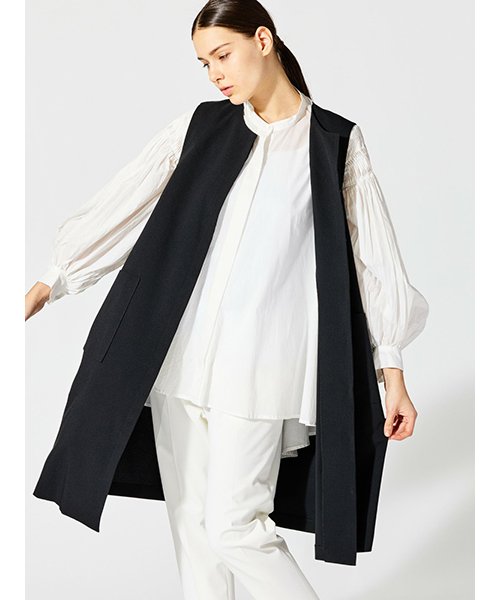 mizuiro ind フロントフライコクーンジレ 