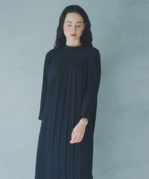 WHYTO(WHYTO)/「WHYTO./ホワイト」Asymmetrypleatsdress/img24