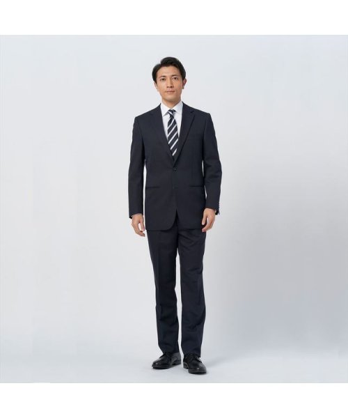 TOKYO SHIRTS(TOKYO SHIRTS)/ネクタイ 絹100% ベーシック ネイビー ビジネス フォーマル/img07