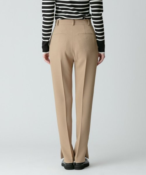 サイドスリットテーパードパンツ 