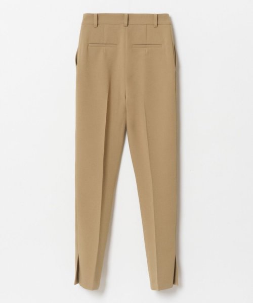 サイドスリットテーパードパンツ 