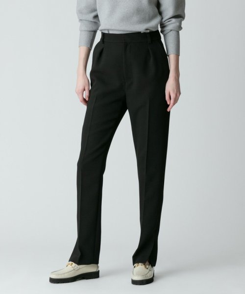 サイドスリットテーパードパンツ 