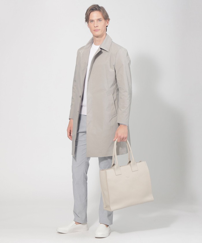 ボックスレザートート(505857434)｜HANKYU MEN'S / 阪急メンズ