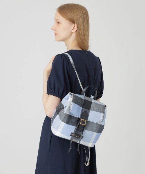 クレストブリッジチェックPVCバックパック 