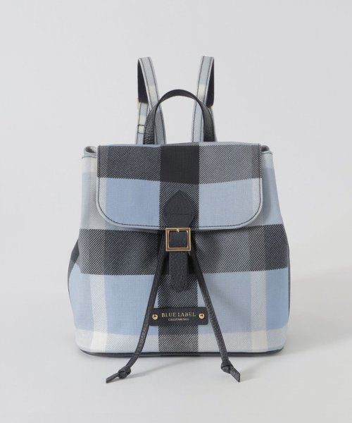 クレストブリッジチェックPVCバックパック 